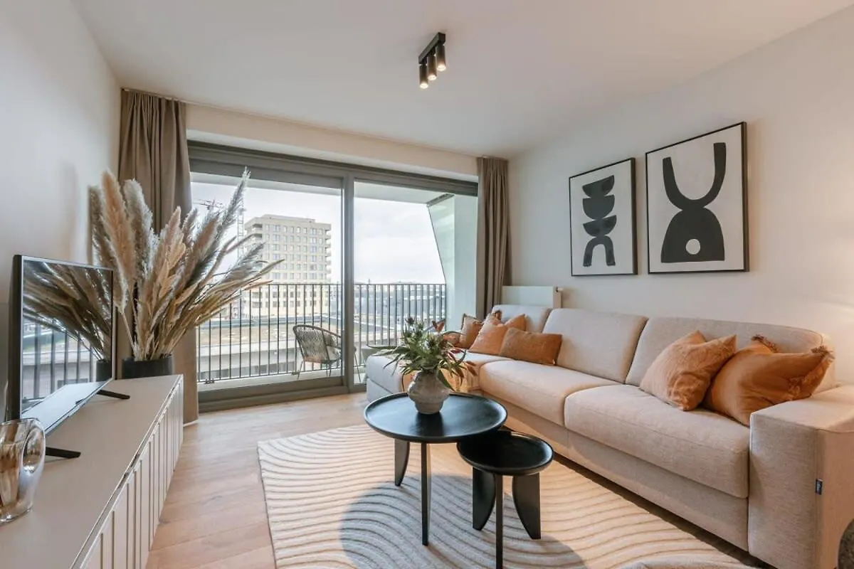 Huswell - Seaside Apartment With Shared Pool Ostende Belgie